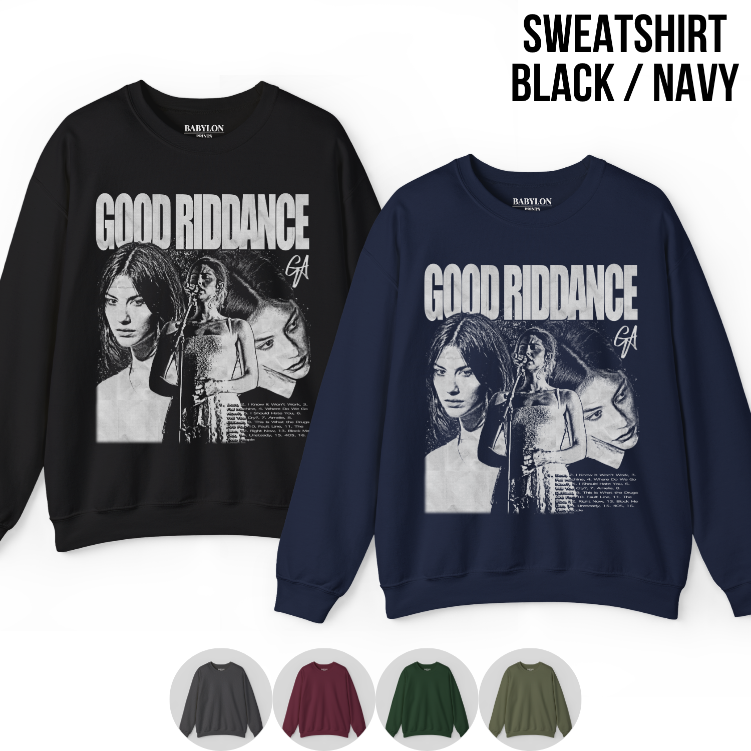 Gracie Abrams Shirt – Good Riddance Graphic Tee, Gracie Abrams Fan Gift