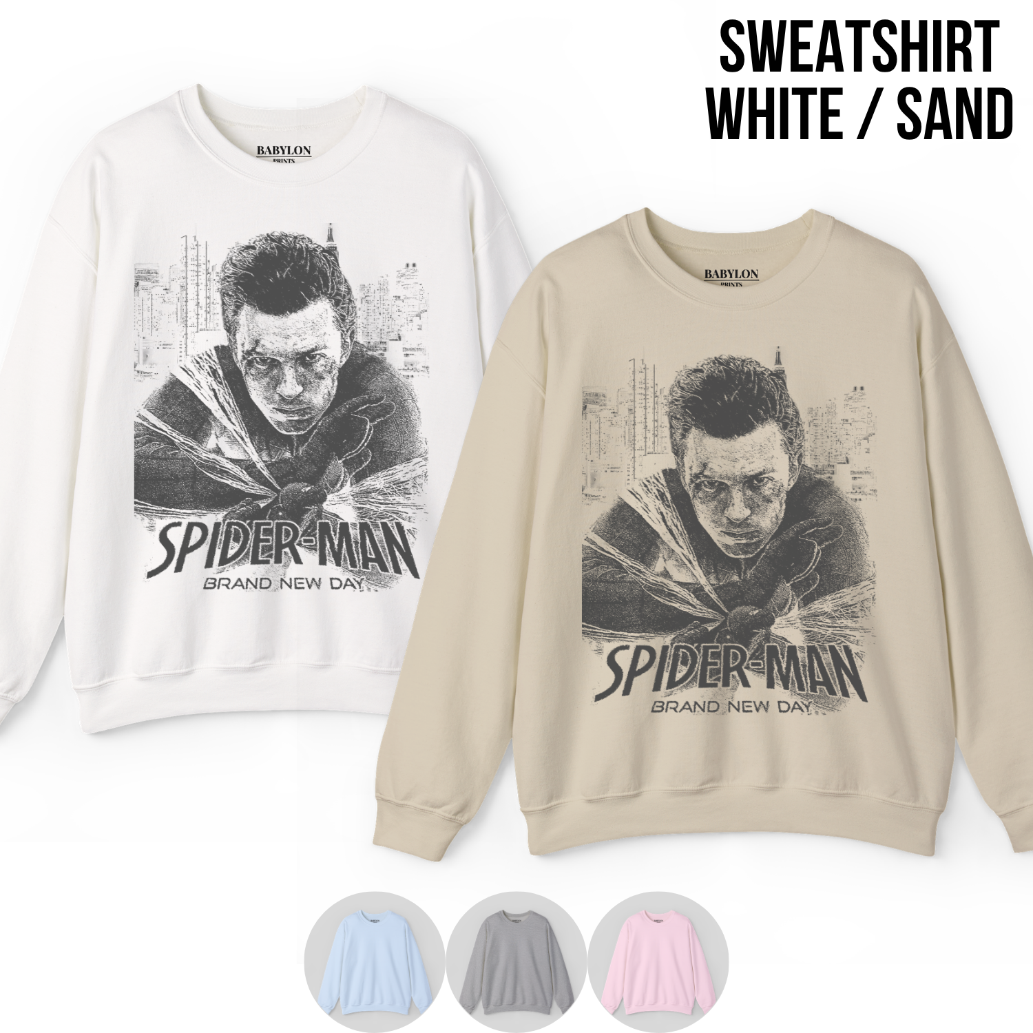 Spider-Man Brand New Day Shirt – Tom Holland Peter Parker Portrait Tee, Spider-Man Brand New Day Graphic Shirt, MCU Spider-Man Fan Gift, Marvel Graphic Tee