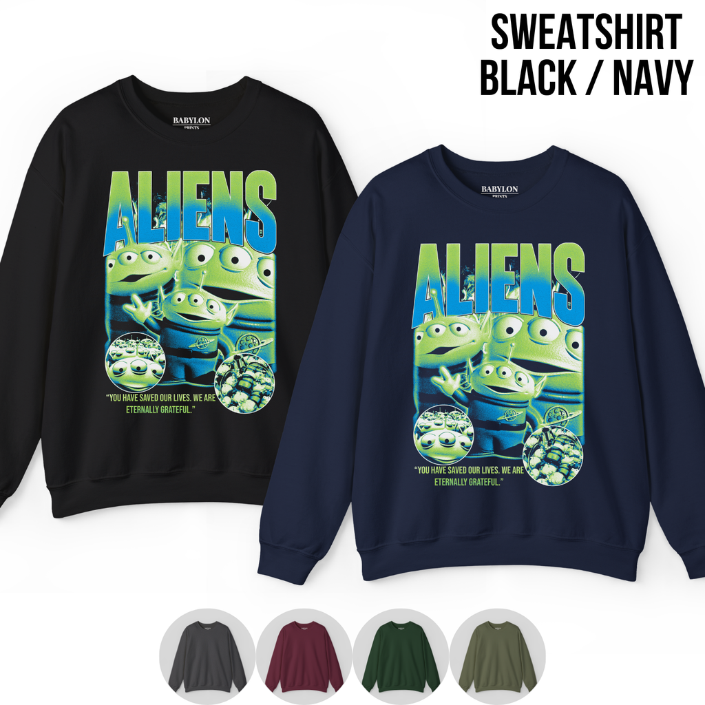 Toy Story Aliens Shirt – The Claw Graphic Tee, Toy Story Little Green Men Fan Gift, Pixar Disney Shirt, Eternally Grateful Tee