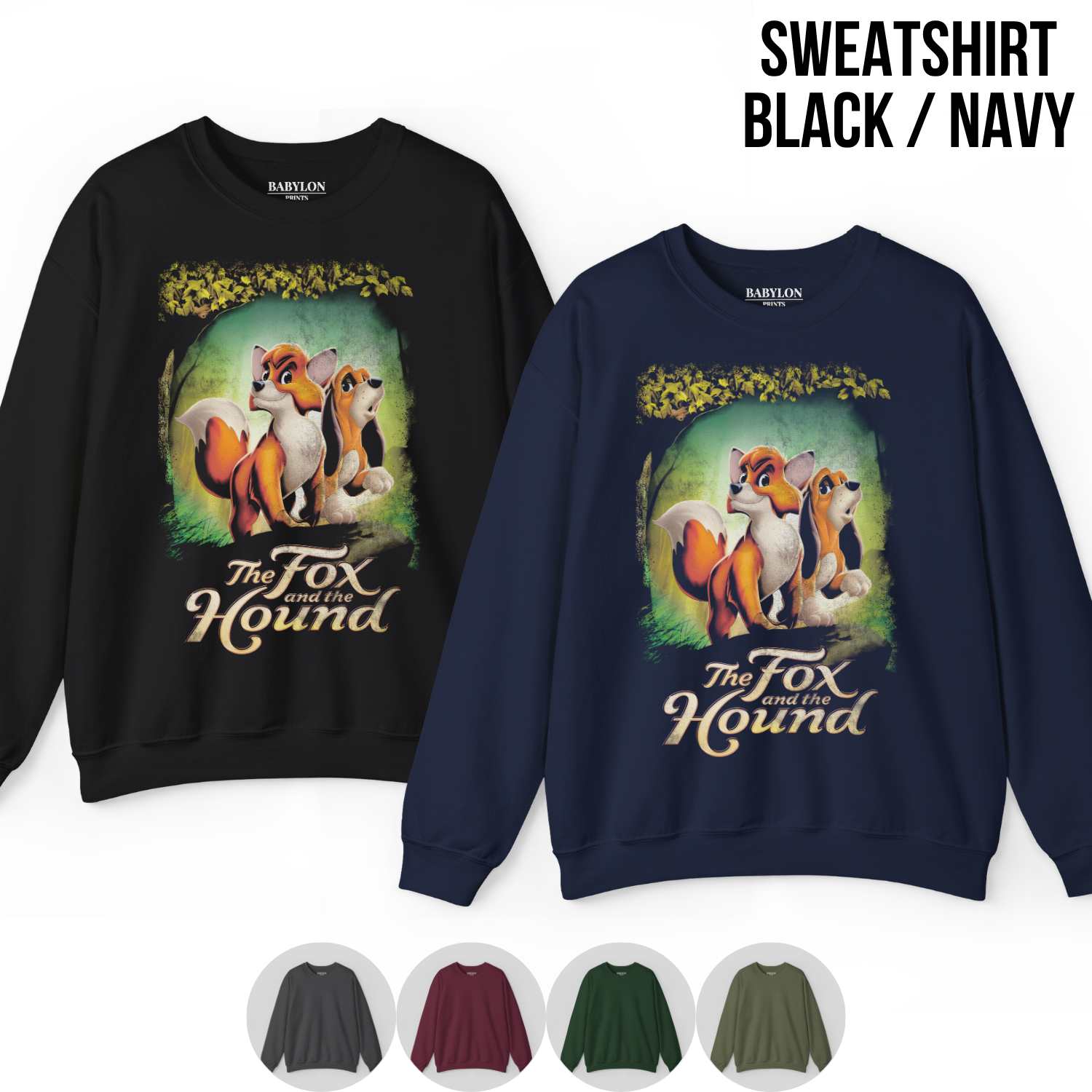 Disney Fox and the Hound Shirt – Tod and Copper Graphic Tee