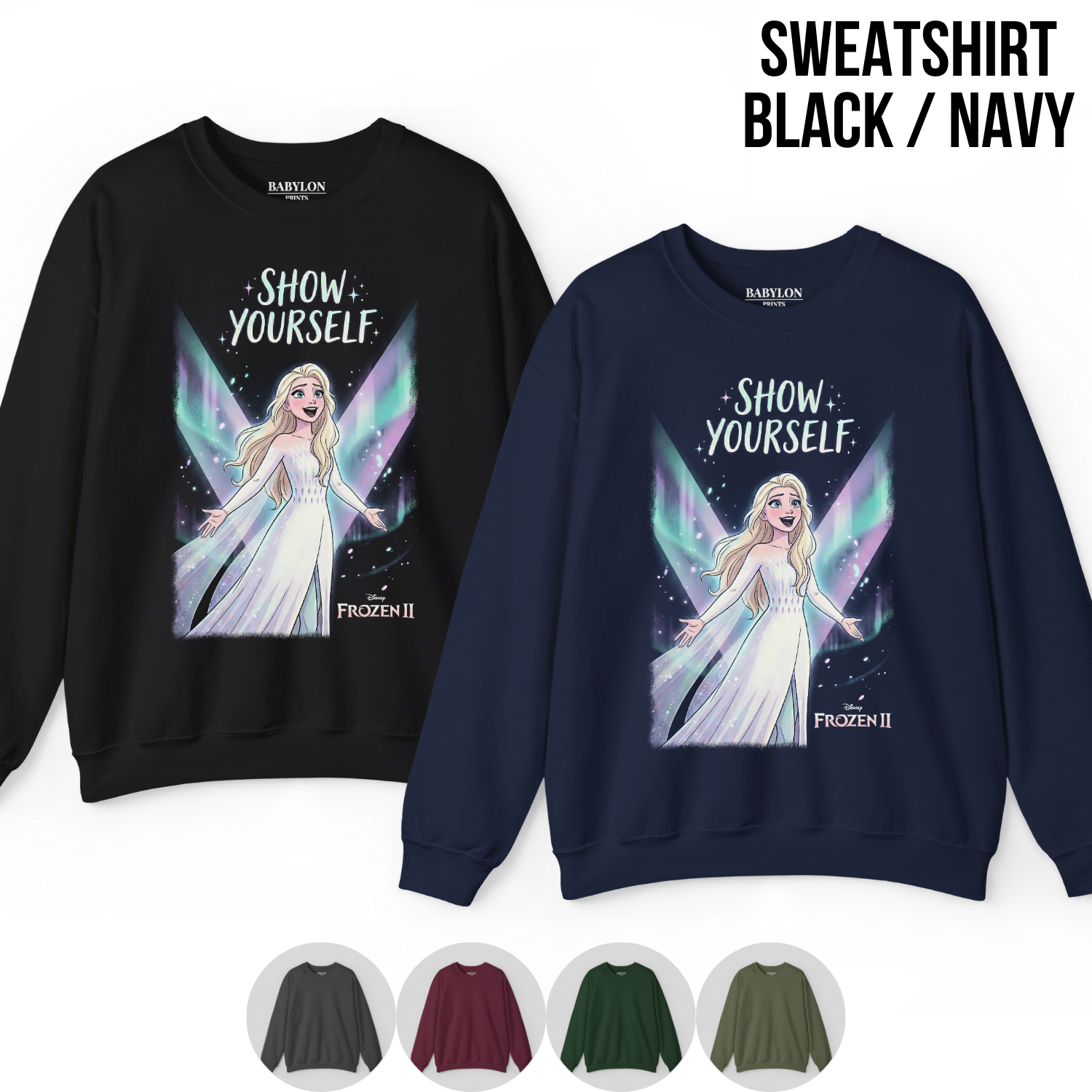 Elsa “Show Yourself” Shirt — Disney Frozen II Graphic Tee