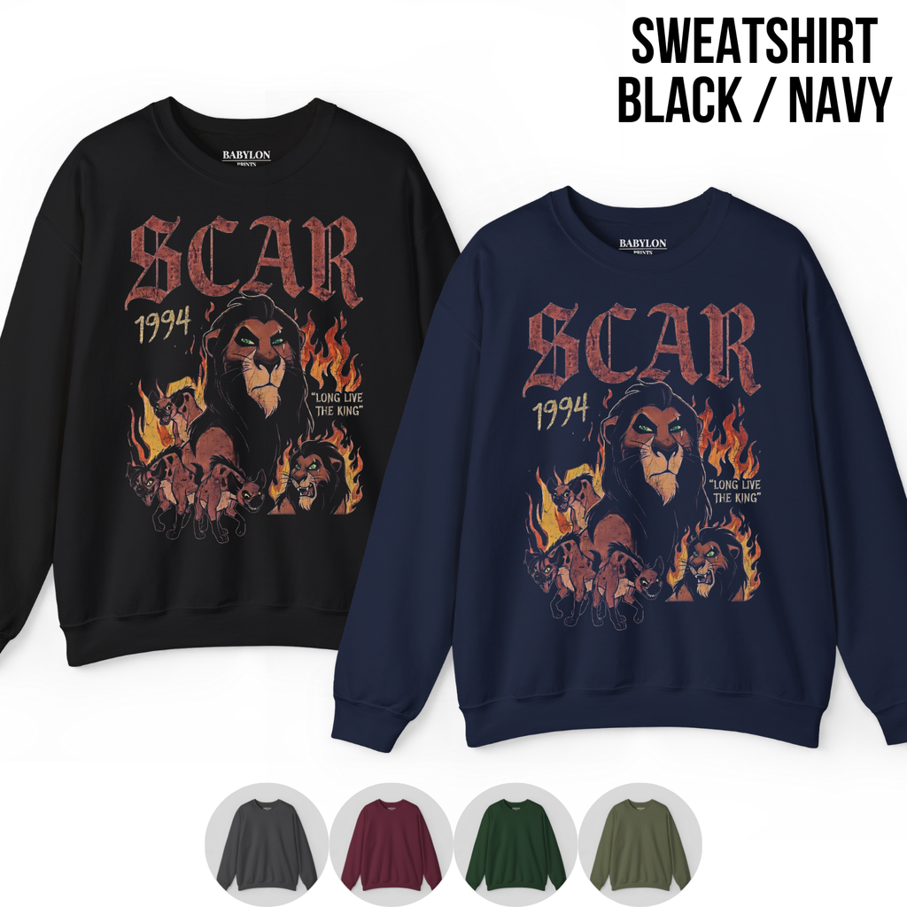 Vintage Scar Shirt - The Lion King 1994 Shirt