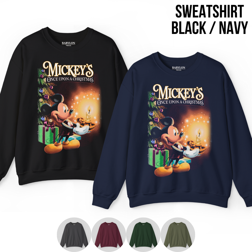 Mickey’s Once Upon a Christmas Shirt – Disney Christmas Graphic Tee
