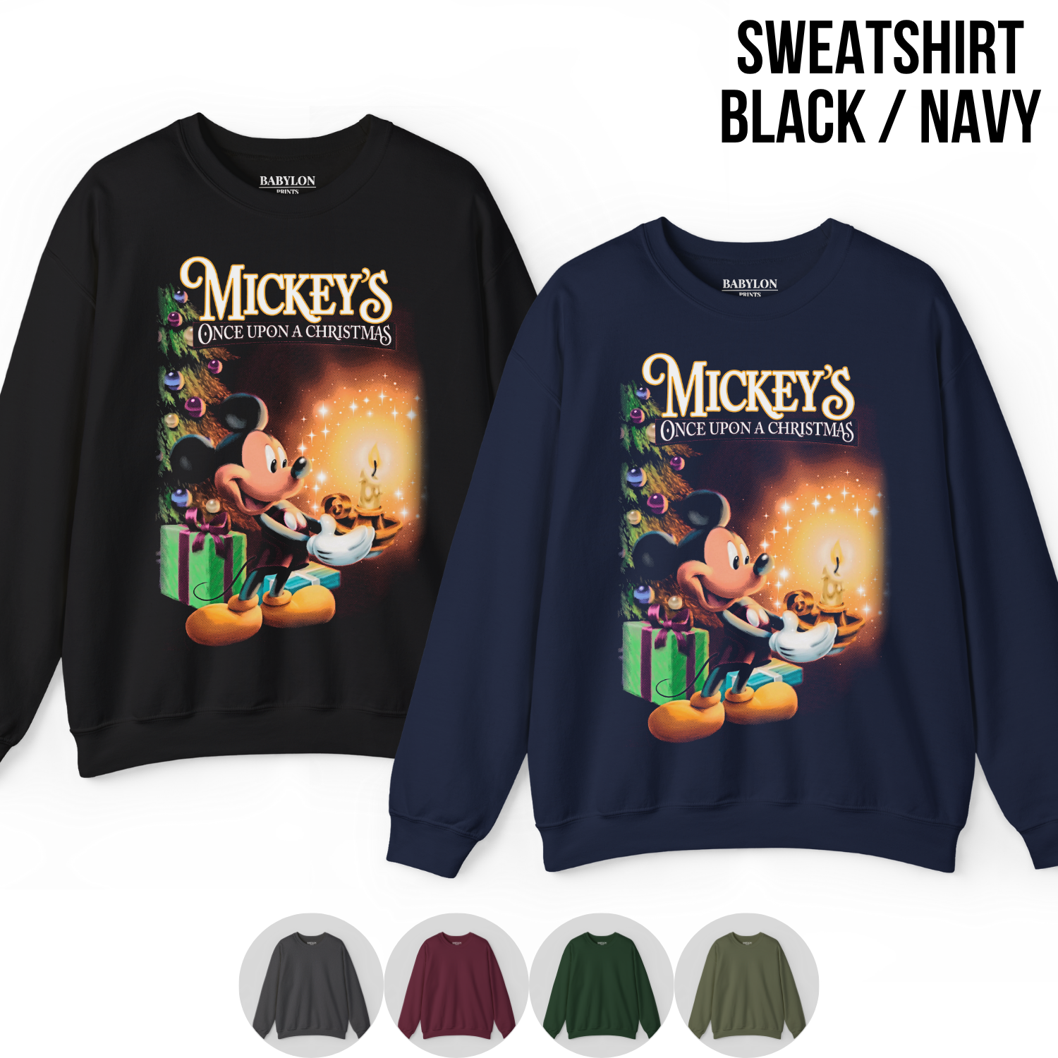 Mickey’s Once Upon a Christmas Shirt – Disney Christmas Graphic Tee