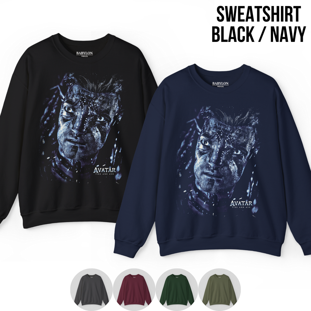 Avatar Jake Sully Fire and Ash Shirt — Vintage Na’vi Pandora Graphic