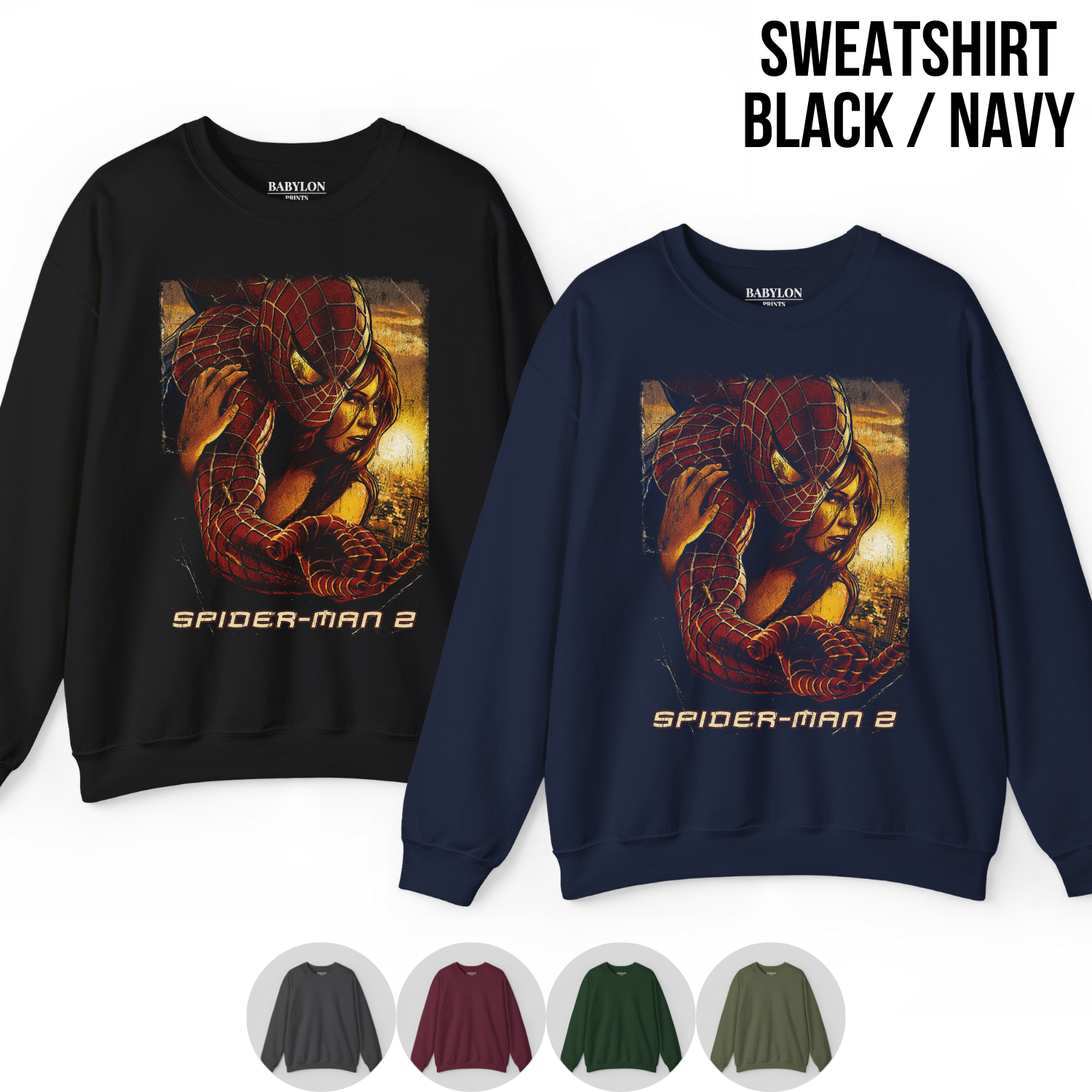 Spider-Man 2 MJ & Spidey Shirt - Tobey Maguire Spider-Man Graphic