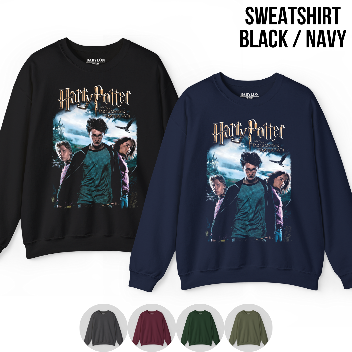 Harry Potter Prisoner of Azkaban Shirt | Vintage Harry, Ron & Hermione Tee