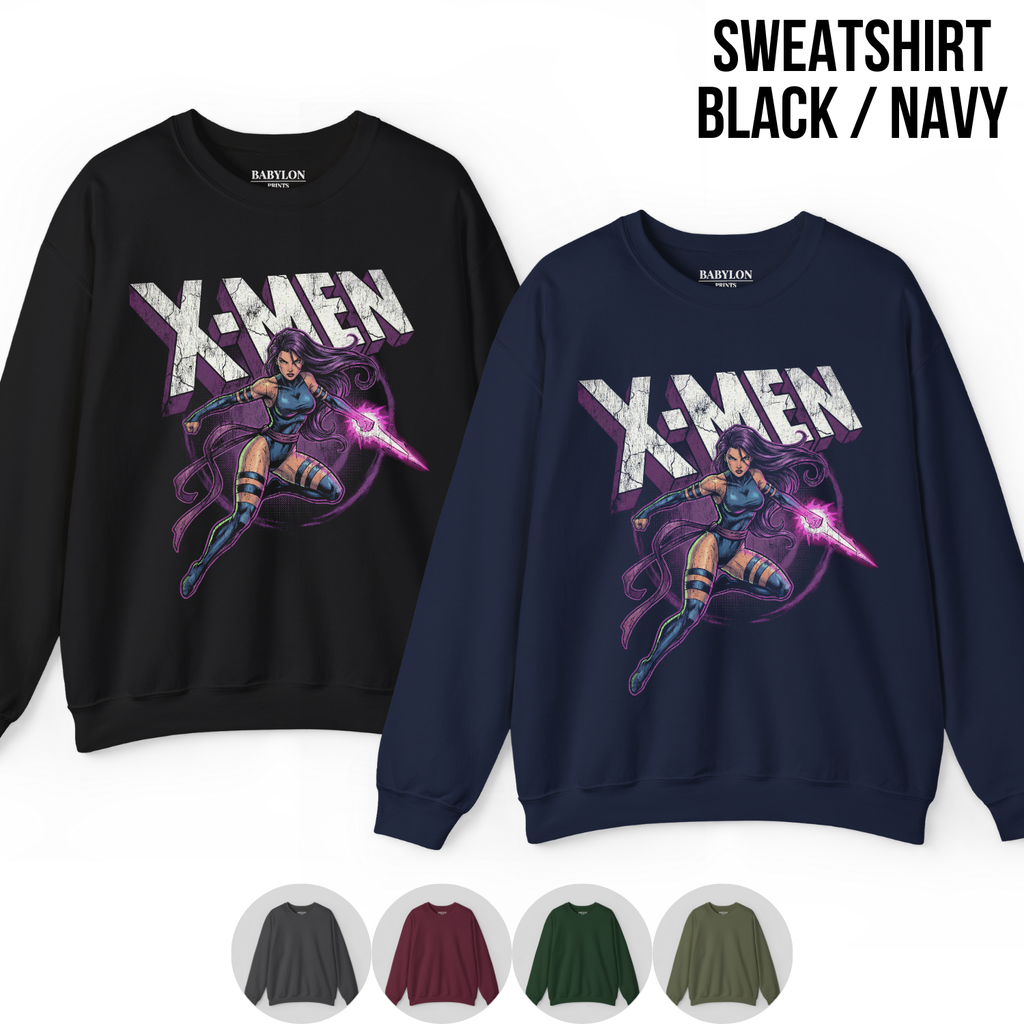 Psylocke X-Men Shirt - Retro Marvel Mutant Tee
