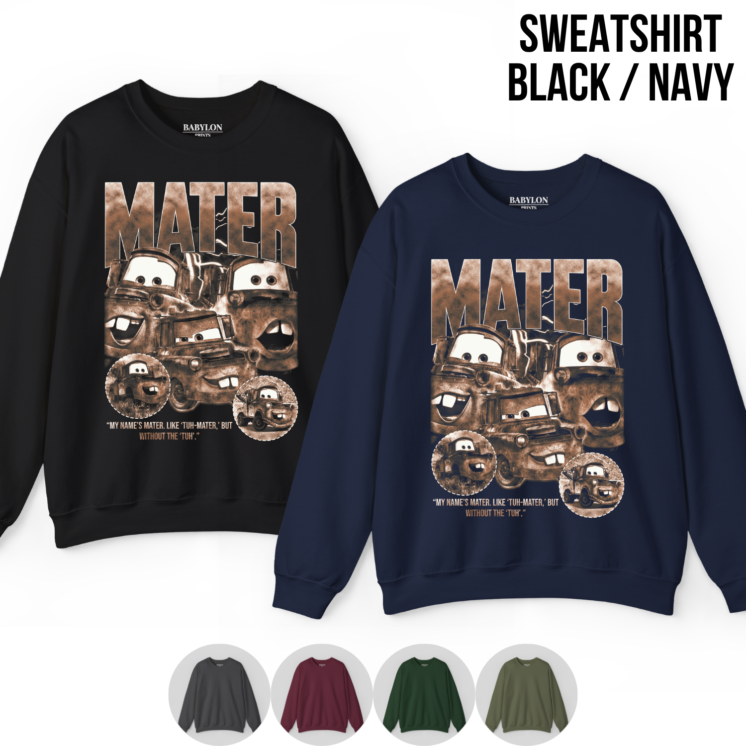 Mater Cars Shirt – Disney Pixar Cars Tow Mater Tee