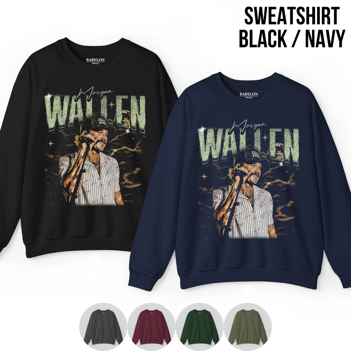 Morgan Wallen Shirt – Morgan Wallen Vintage Bootleg Graphic Shirt, Morgan Wallen Portrait Tee, Country Music Fan Gift, Morgan Wallen Concert Merch