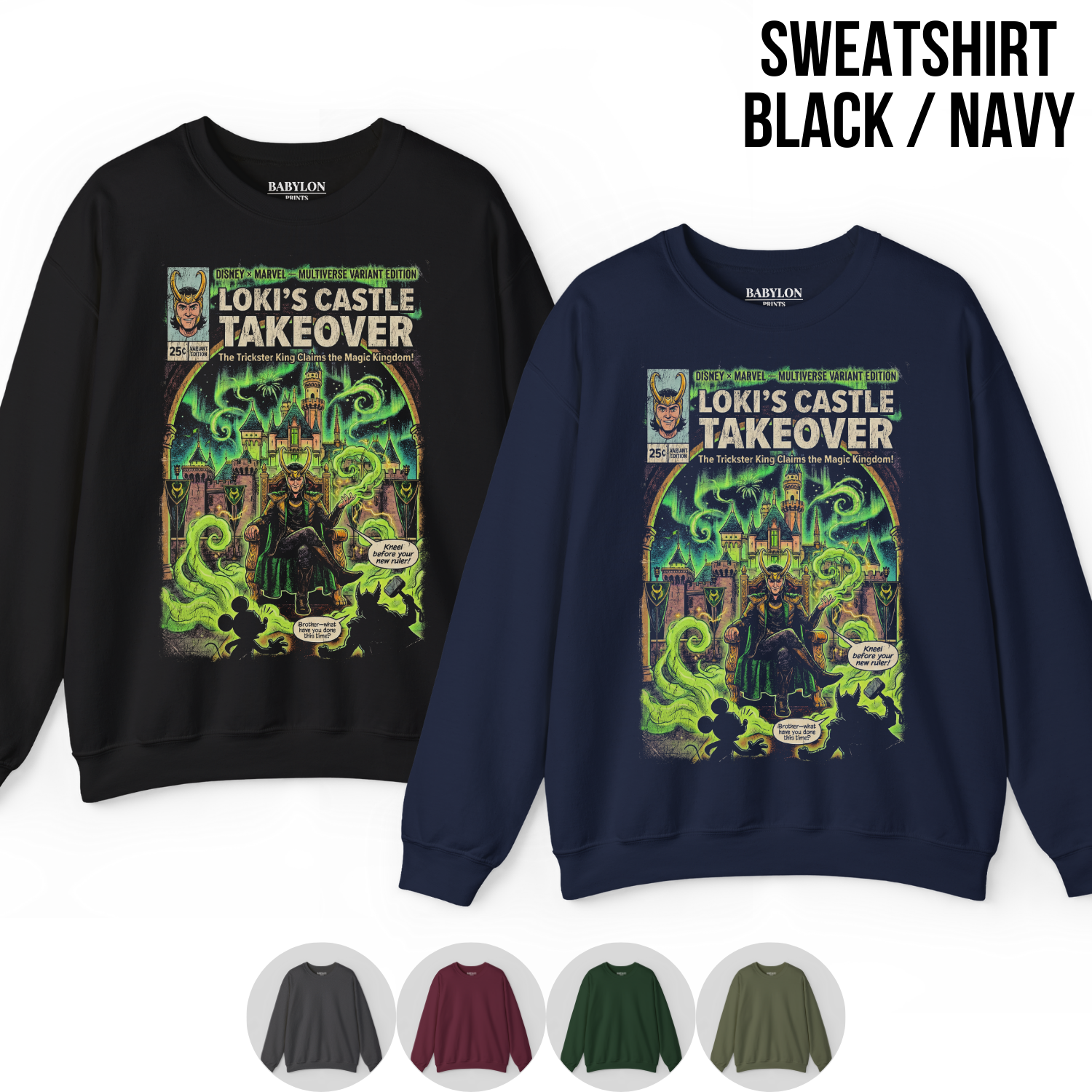 Loki Disneyworld Shirt – Disney Marvel Vintage Comic Tee