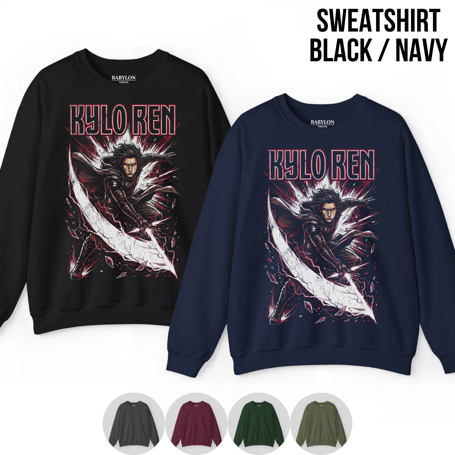 Kylo Ren Shirt — Dark Side Star Wars Sequels Tee