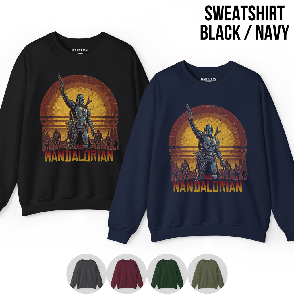 Mandalorian Shirt – Din Djarin Vintage Star Wars Tee