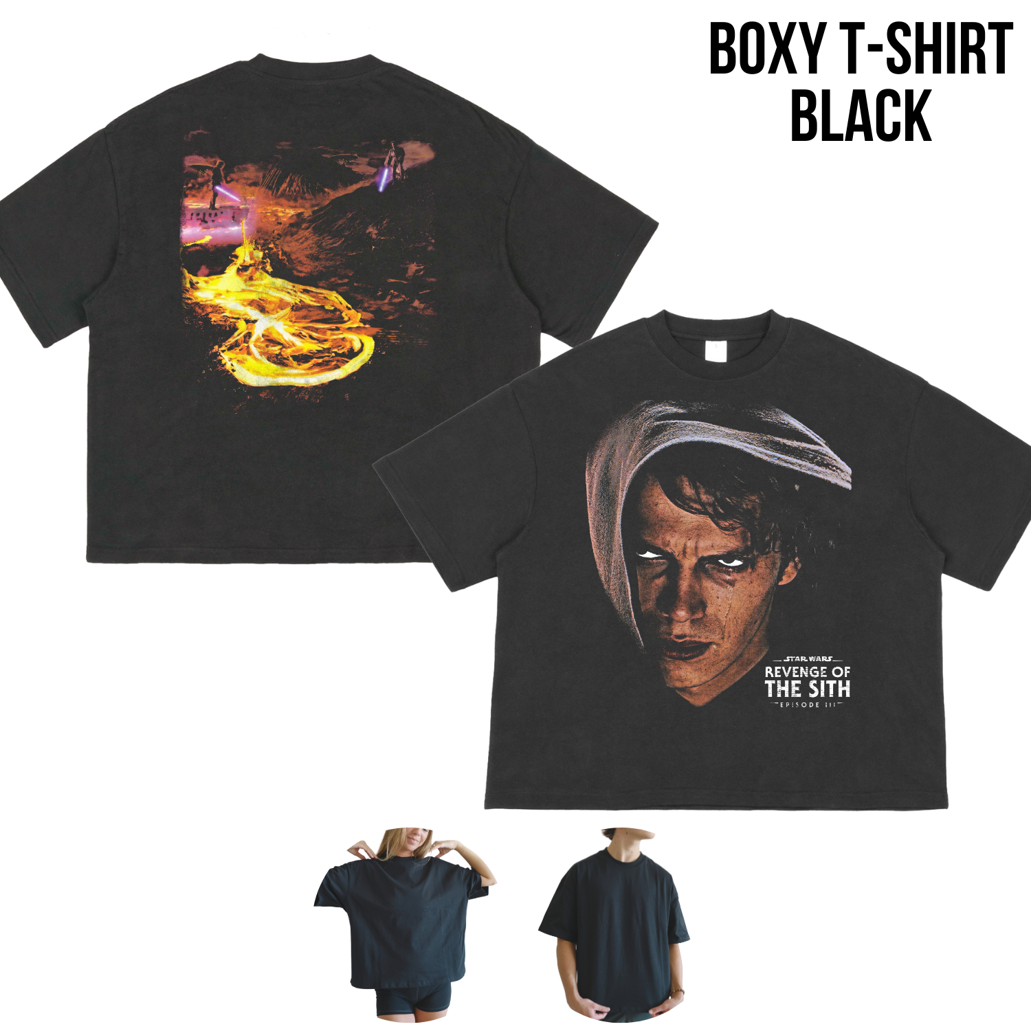 Star Wars Revenge of the Sith Shirt: Anakin Skywalker Mustafar Tee