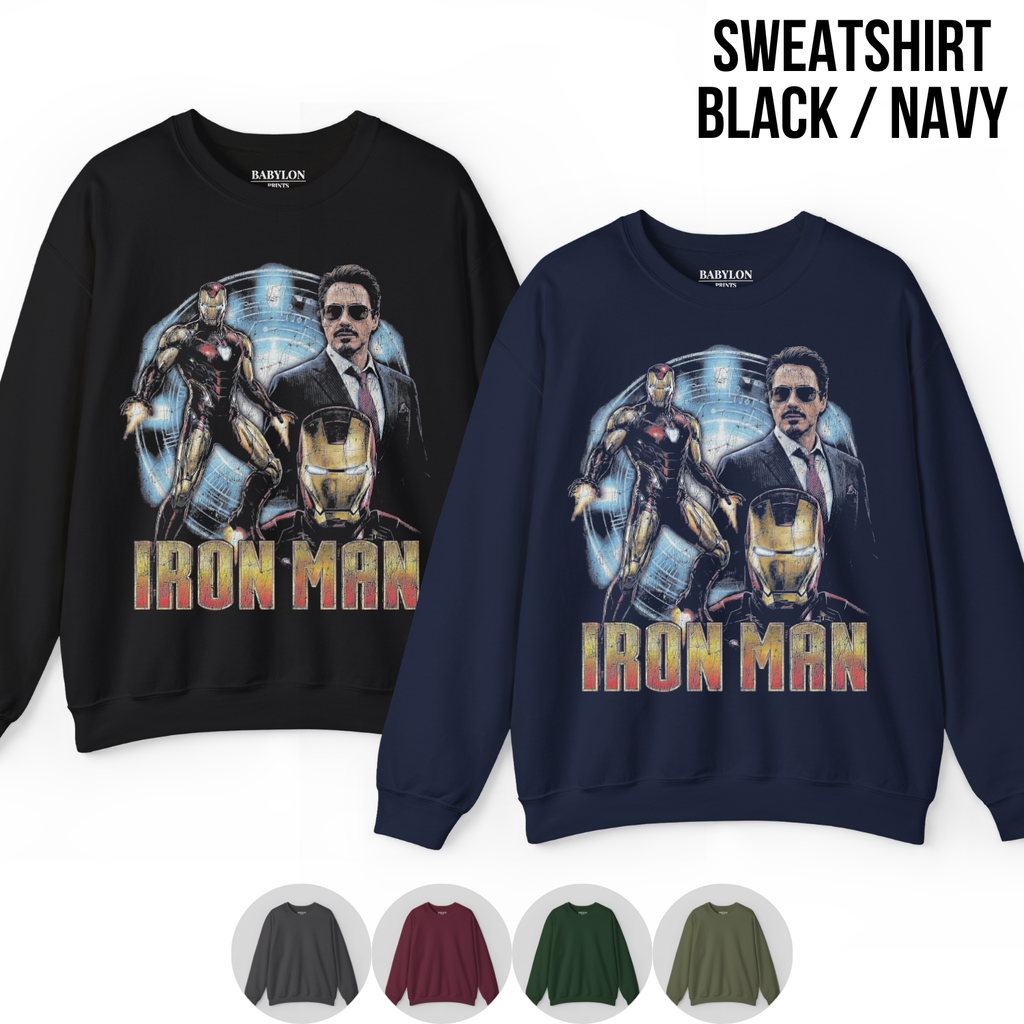 Marvel Iron Man Shirt – Tony Stark Iron Man Bootleg Graphic Tee