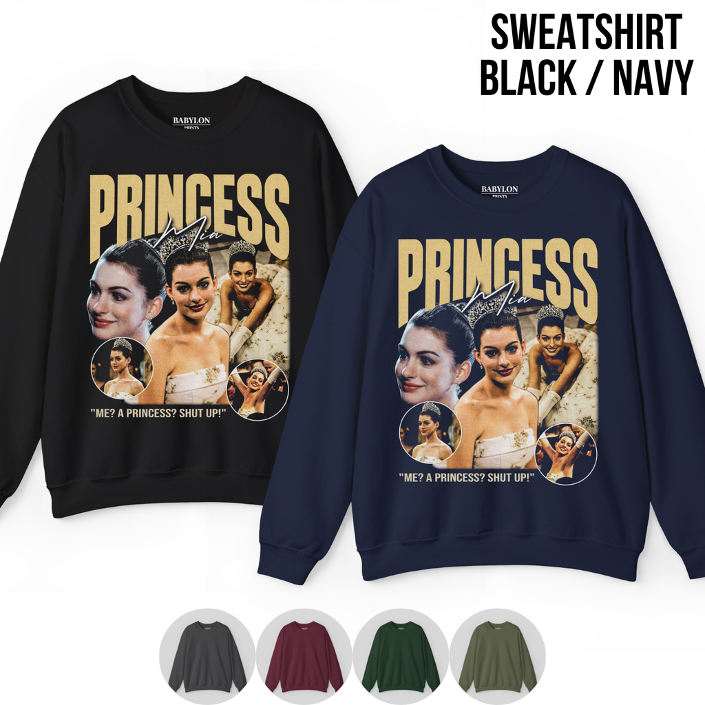 Retro Princess Diaries Shirt – Mia Thermopolis Princess Shirt
