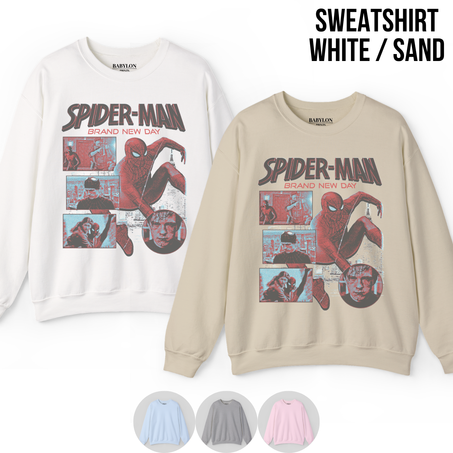 Spider-Man Shirt – Spider-Man Brand New Day Tom Holland Graphic Tee, Spider-Man Marvel Fan Gift, MCU Spider-Man Shirt, Marvel Graphic Tee