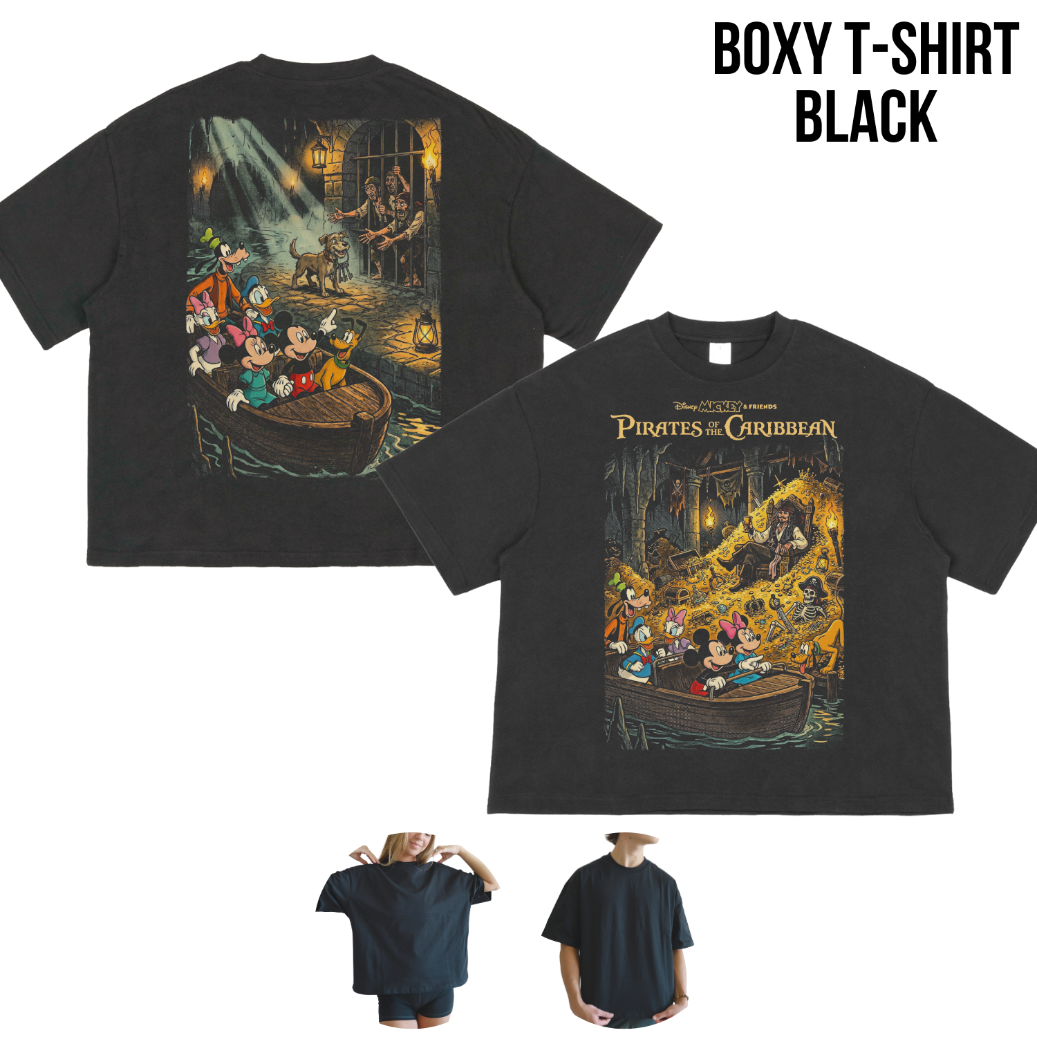 Mickey & Friends Pirates of the Caribbean Shirt: Disney Ride Tee