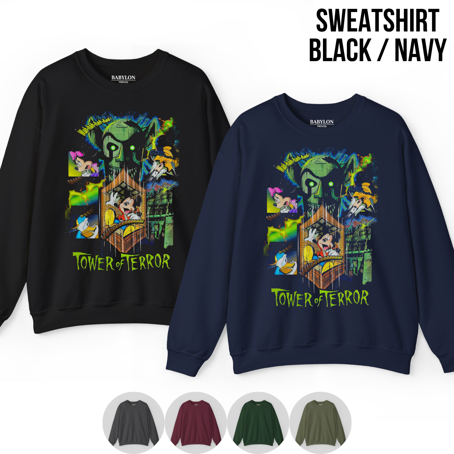 Retro Tower of Terror Shirt – Disney Halloween Tee