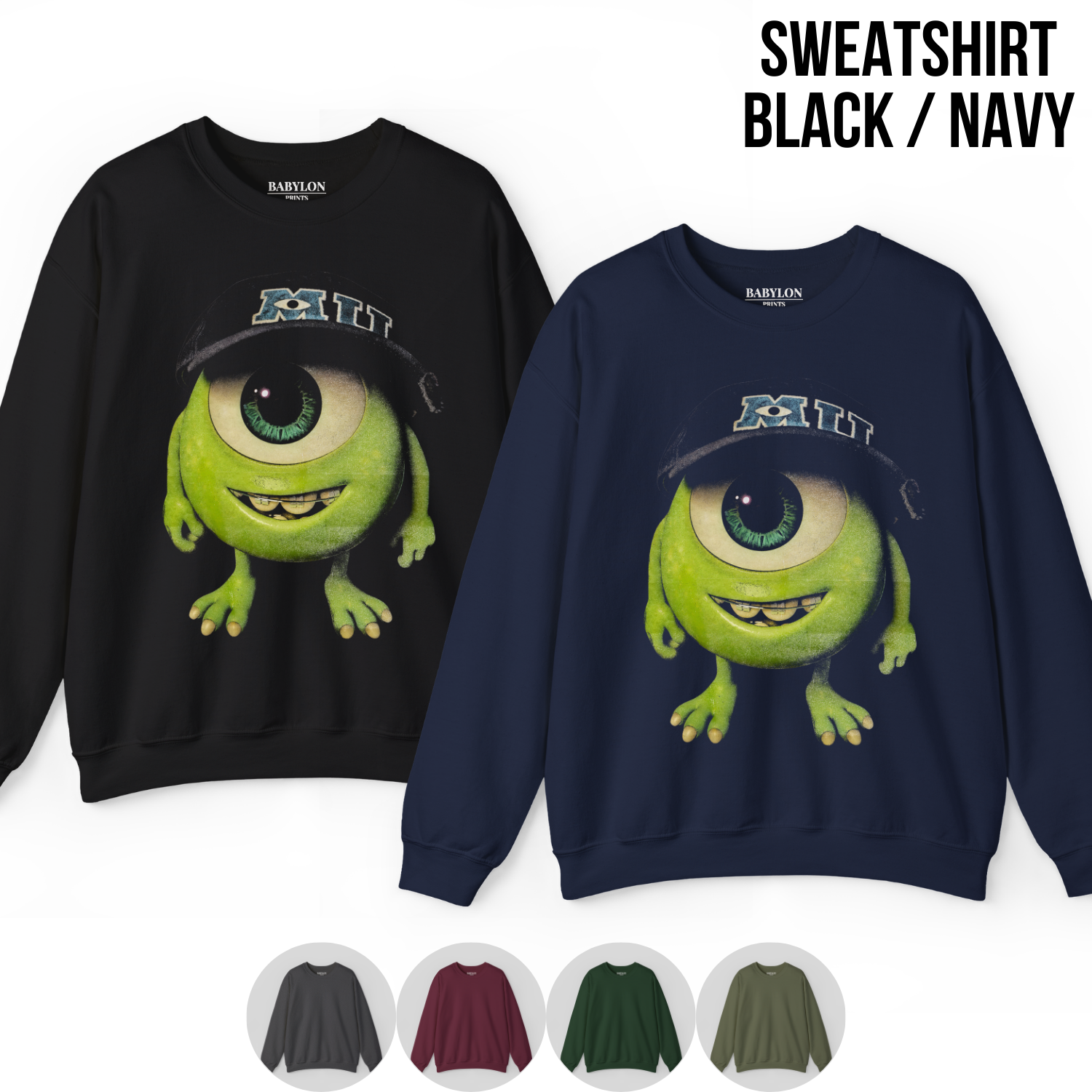 Mike Wazowski Shirt - Monsters University Tee Funny Disney Shirt