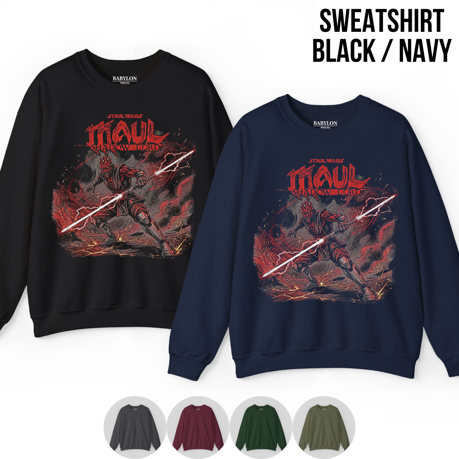 Star Wars Darth Maul Shirt – Maul Shadow Lord Tee