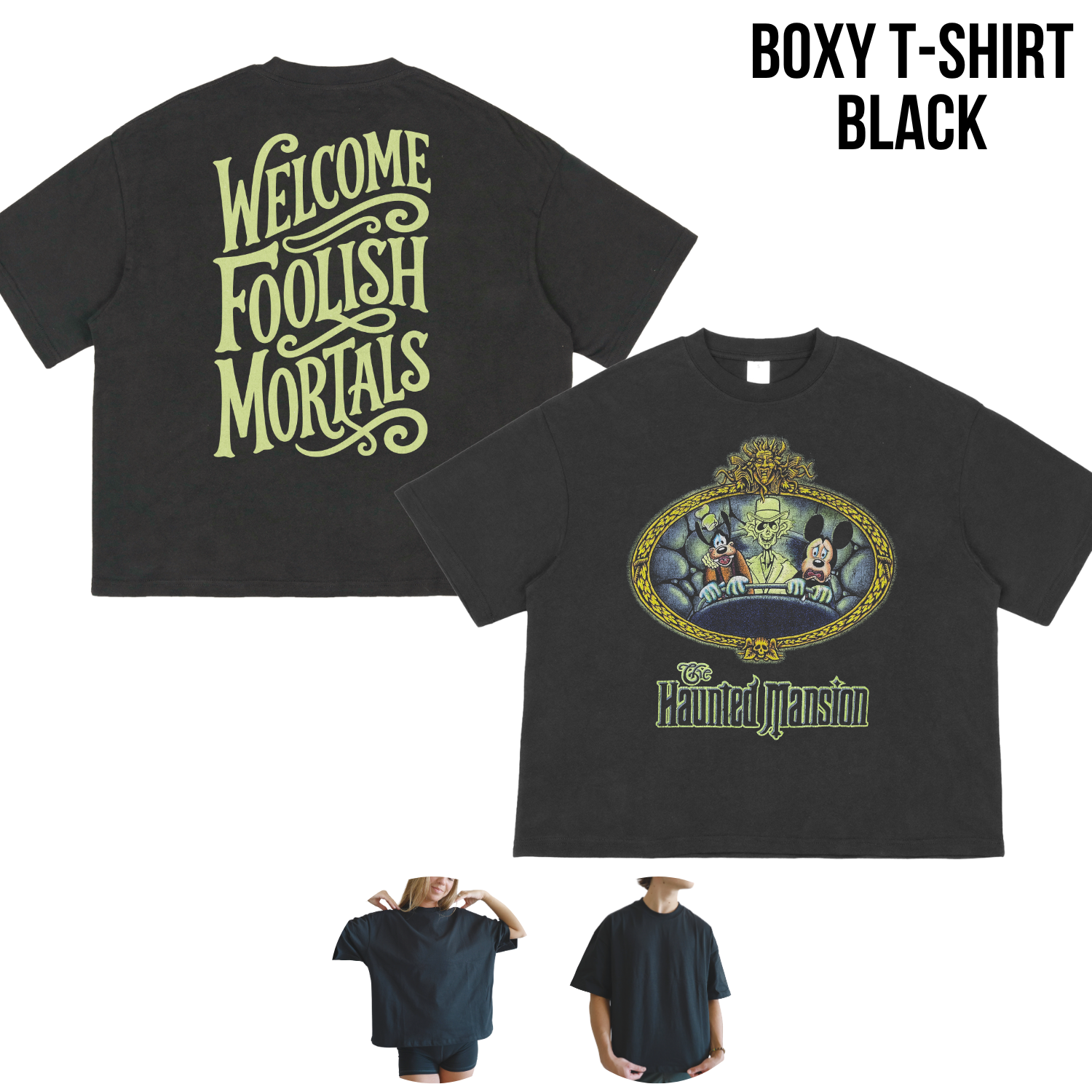 Disneyland Haunted Mansion Shirt - Mickey and Friends Haunted Mansion Tee