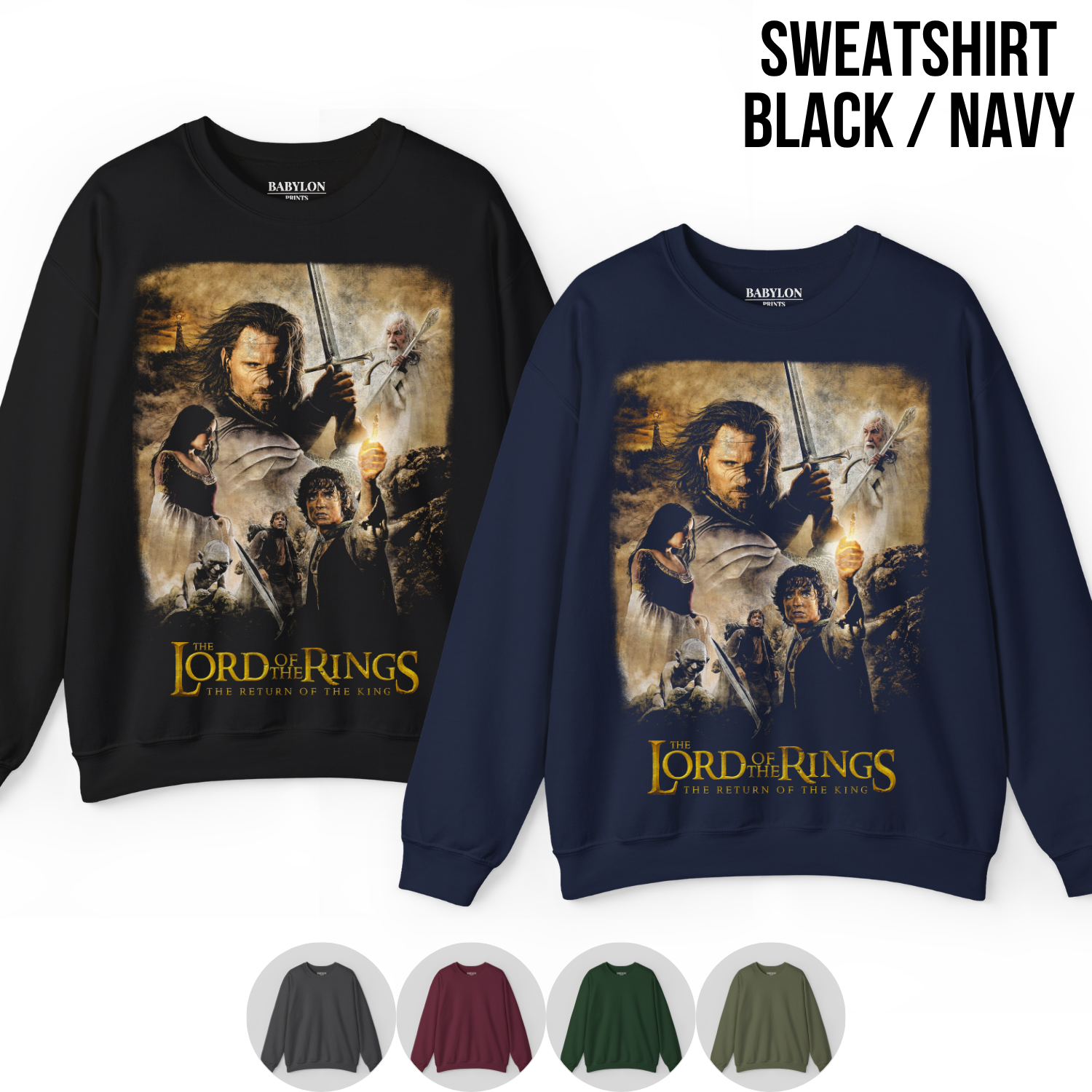 Lord of the Rings Return of the King Shirt – LOTR Return of the King Graphic Tee