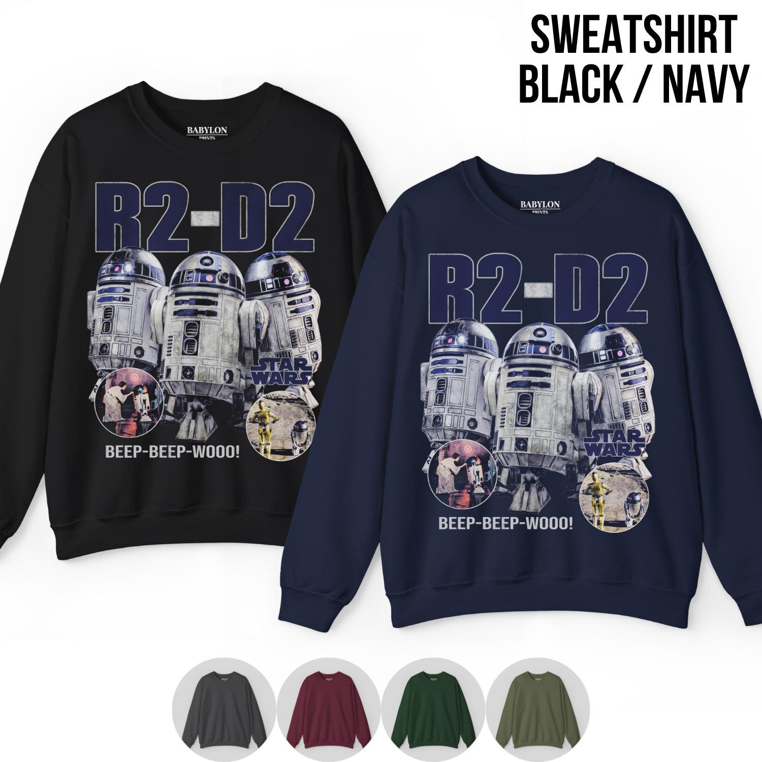 Retro Star Wars Droid R2-D2 Shirt - Star Wars Droid Shirt