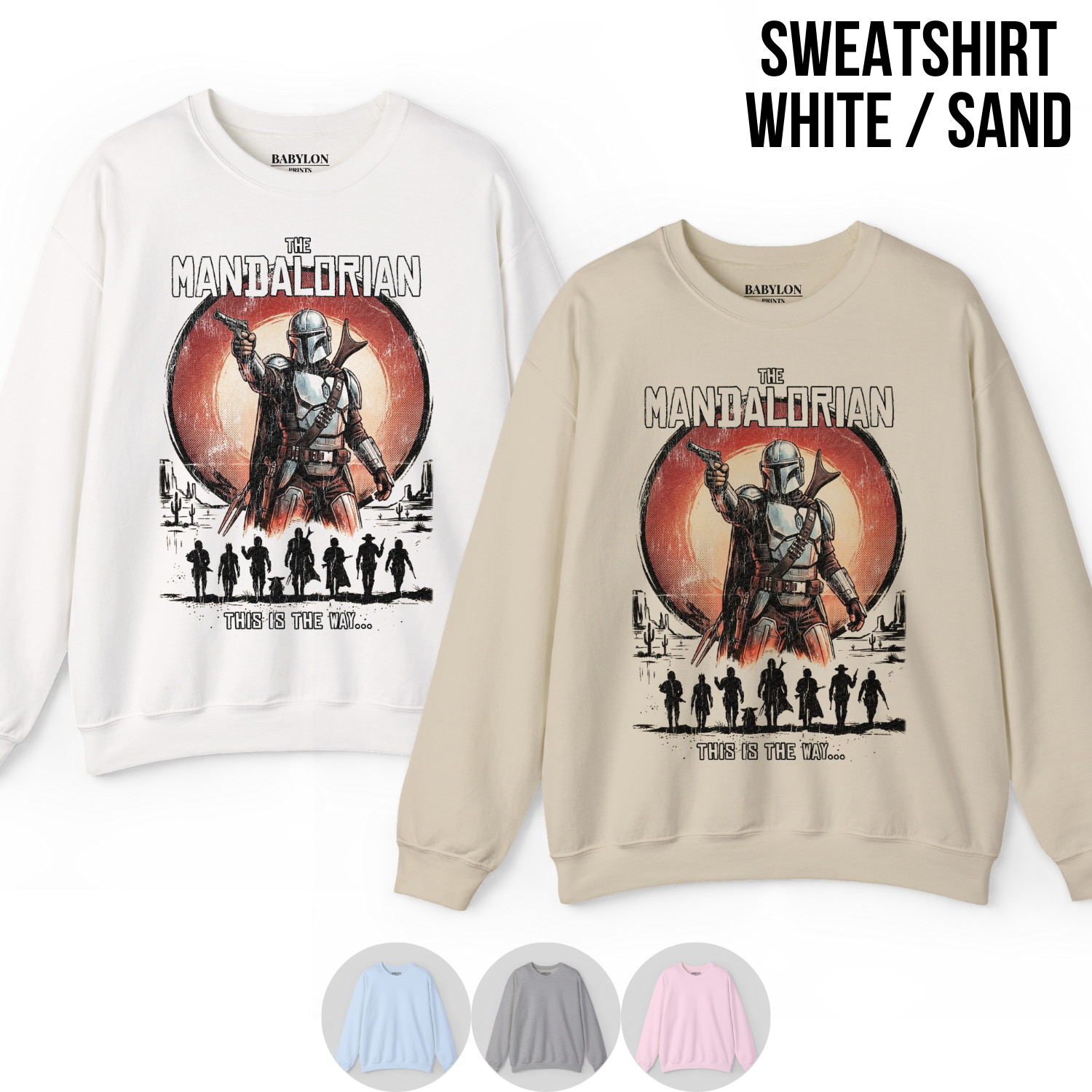 Retro Mandalorian Shirt – Star Wars Graphic Tee