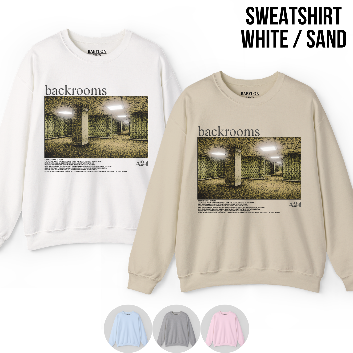 Backrooms A24 Shirt – You've Noclipped Out Of Reality Graphic Tee