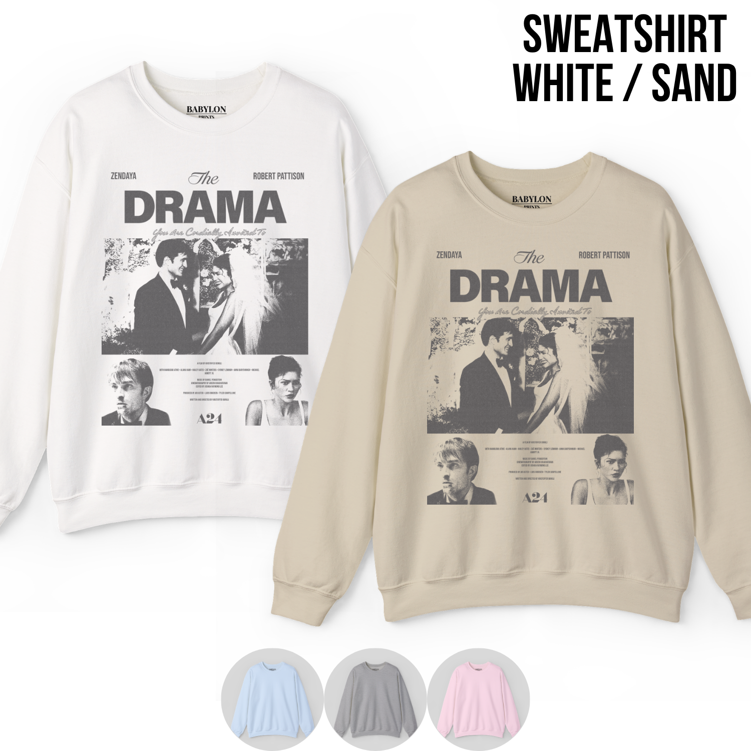 The Drama Shirt - Zendaya Robert Pattinson Tee