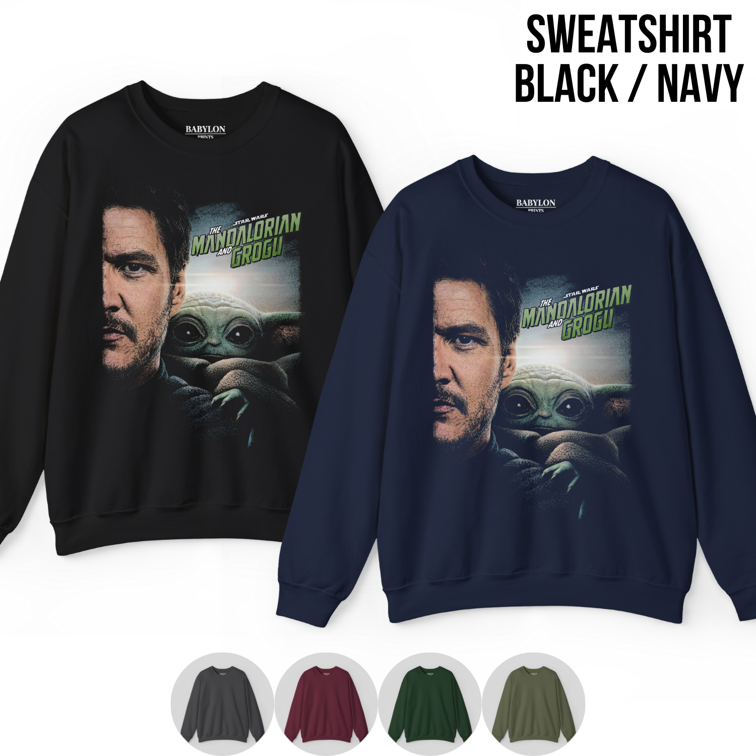 The Mandalorian & Grogu Shirt – Vintage Star Wars Graphic Tee